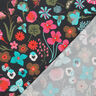 Bavlněný popelín Meadow Flower digitální potisk | Nerida Hansen – černá/tyrkysová,  thumbnail number 4