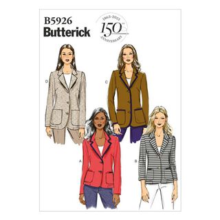 Blejzr, Butterick 5926|34 - 42, 