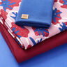Balíček tkanin na mikinu Glibbermonster | PETIT CITRON – pastelově fialová/královská modr,  thumbnail number 1