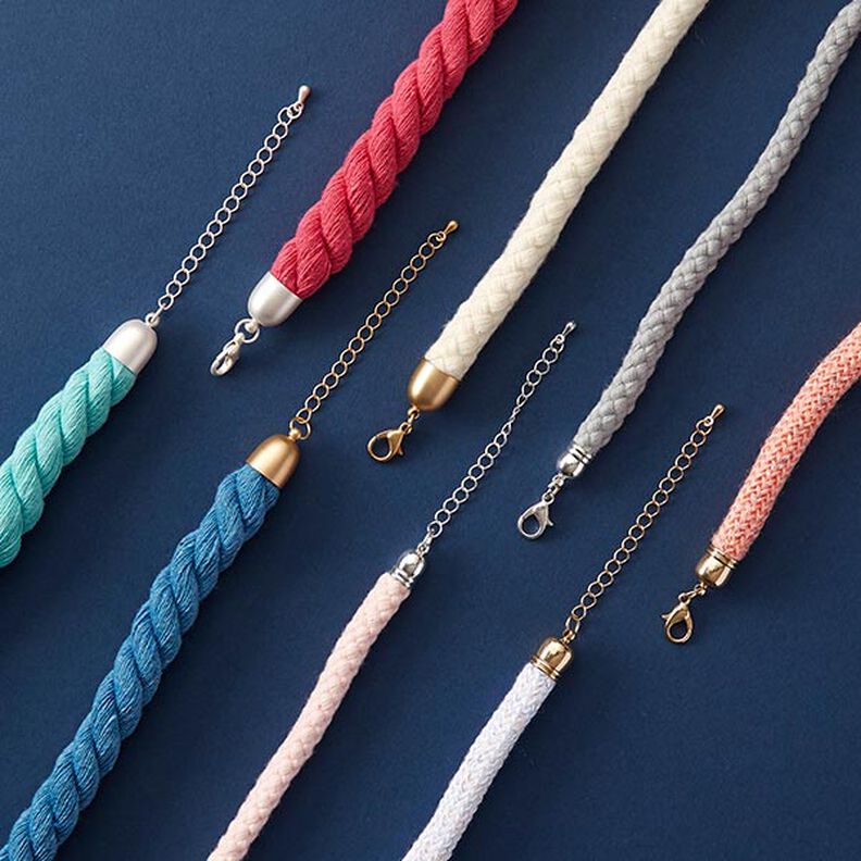 Bavlněná šnůrka uni 9,  image number 3