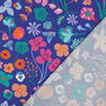 Bavlněný popelín Meadow Flower digitální potisk | Nerida Hansen – královská modr/světle tyrkysová,  thumbnail number 4