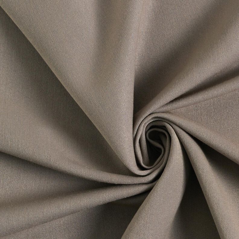 Gabardén pružný v obou směrech – tmavá taupe,  image number 1
