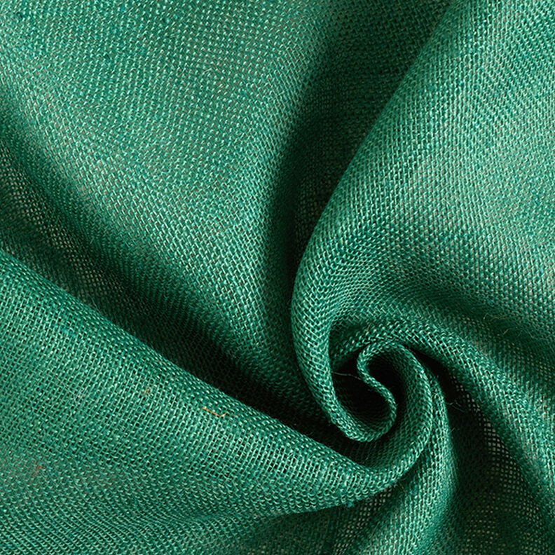 Dekorační látka Juta Jednobarevné provedení 150 cm – jedlově zelená,  image number 1