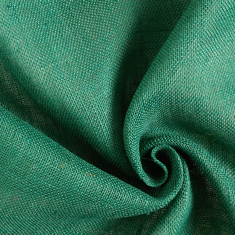 Dekorační látka Juta Jednobarevné provedení 150 cm – jedlově zelená, image number 1