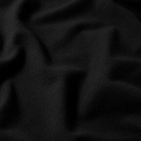 Lehká bavlněná teplákovina jednobarevná – černá, 