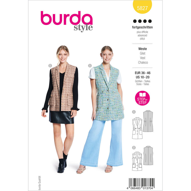 Vesta | Burda 5827 | 36-46,  image number 1