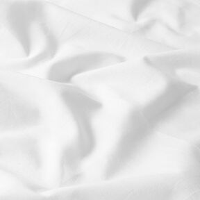 Bavlněný batist jednobarevný – bílá, 
