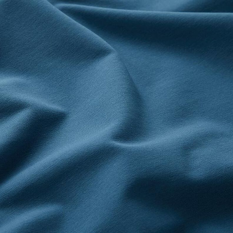 GOTS Francouzské froté letní teplákovina | Tula – džínově modrá,  image number 2