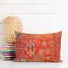 Dekorační látka Polopanama Etno ornamenty – terracotta,  thumbnail number 6