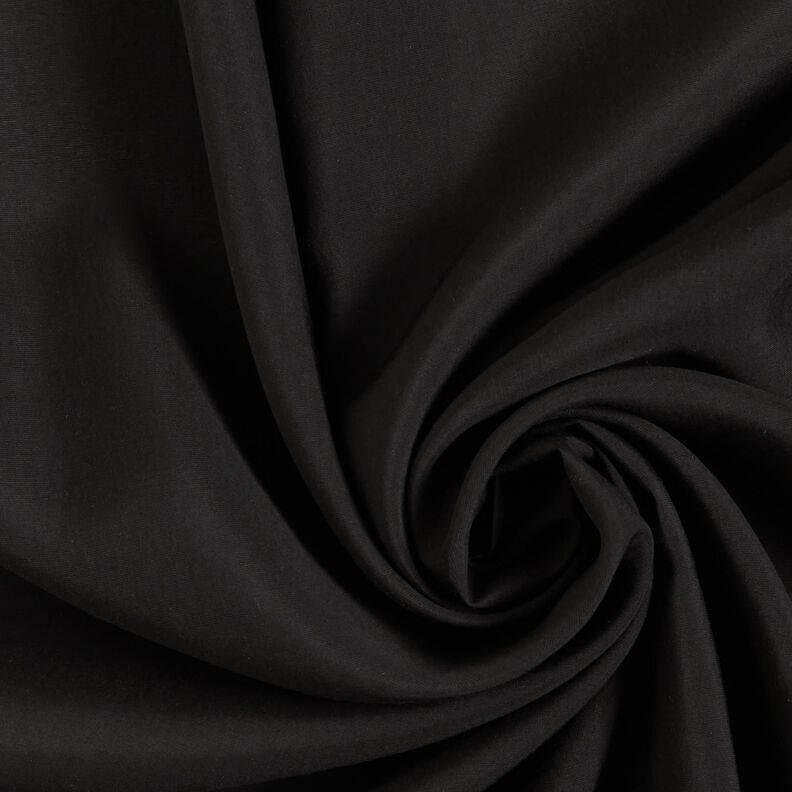 Tkanina na halenku lyocellová směs – černá,  image number 1
