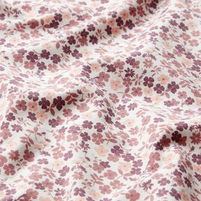 Bavln?n&yacute; žerzej Mo?e kv?tin &ndash; b&iacute;l&aacute;/sv?tle fialova, 