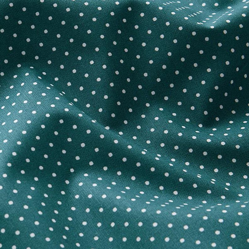 Povrstvená bavlna Malé puntíky – lehký benzín,  image number 3