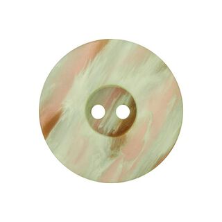 Polyesterový knoflík 2dírkový  – mátově, 