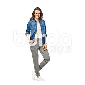 Kalhoty | kalhoty s 3/4 délkou, Burda 6471 | 34 - 46, 