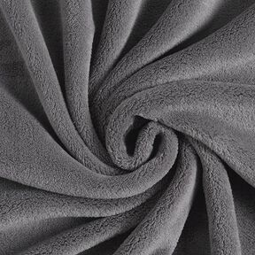 Hebký fleece – tmavě šedá, 