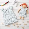 Mušelín / dvojitá mačkaná tkanina Větvičky | Poppy Fabrics – bílá/rákosove zelená,  thumbnail number 5