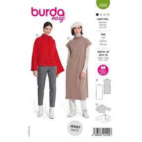 svetr | Burda 5880 | 34-44, 