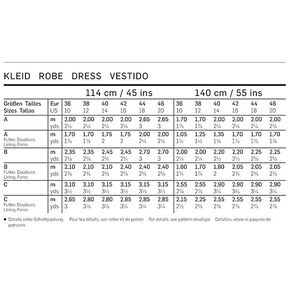 Šaty, Burda 6894, 