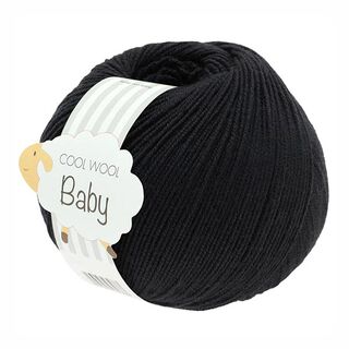 Cool Wool Baby, 50g | Lana Grossa – černá, 