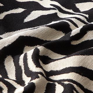 Žakárový gobelín Zebra – černá/bílá, 