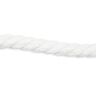 Bavlněná šňůrka [ Ø 8 mm ] – bílá,  thumbnail number 1