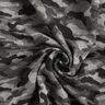 Pletená žakárová maskáčová metalíza – černá/stříbrná metalická,  thumbnail number 4