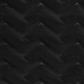 Prošívaná látka Chevron broskvová barva | Katia Fabrics – černá, 
