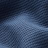 Mini Bavlněný vaflový žerzej jednobarevný – džínově modrá,  thumbnail number 3