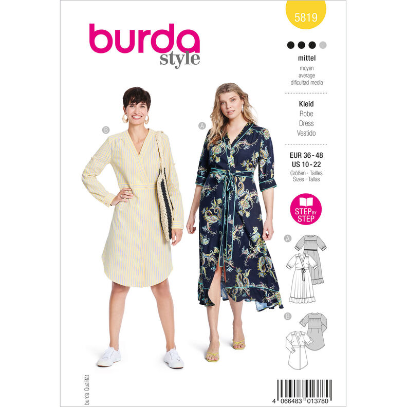 Šaty | Burda 5819| 36-48, image number 1
