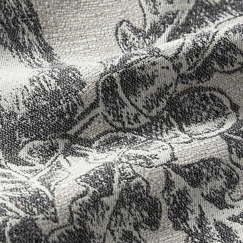 Dekorační panel Gobelín Jelen s protěží – šedá,  image number 2