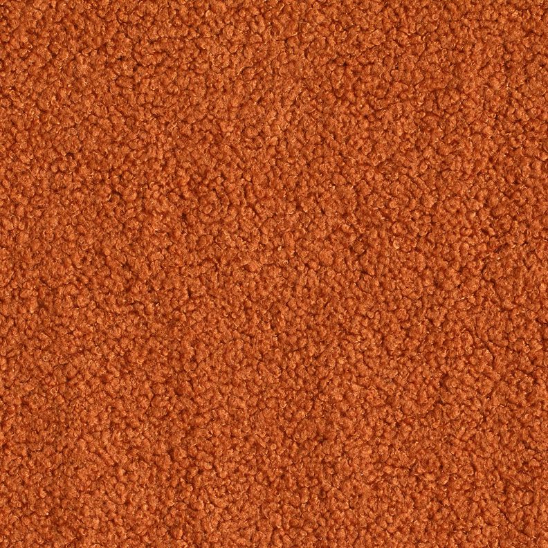 Čalounická látka Vzhled ovčí kůže – terracotta, image number 5