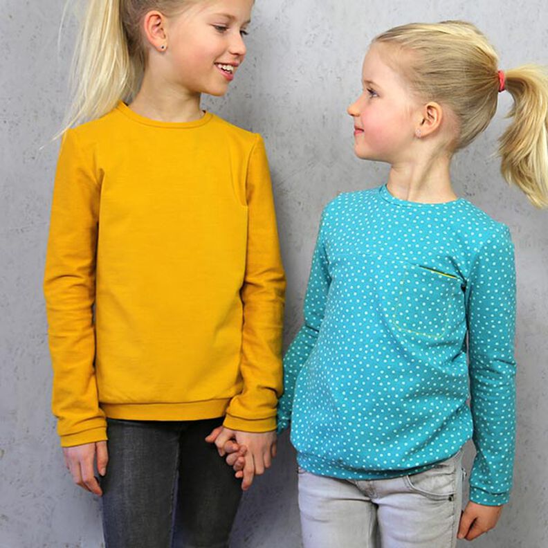 BENTE – dětská mikina s náprsní kapsou, Studio Schnittreif | 86 - 152,  image number 3