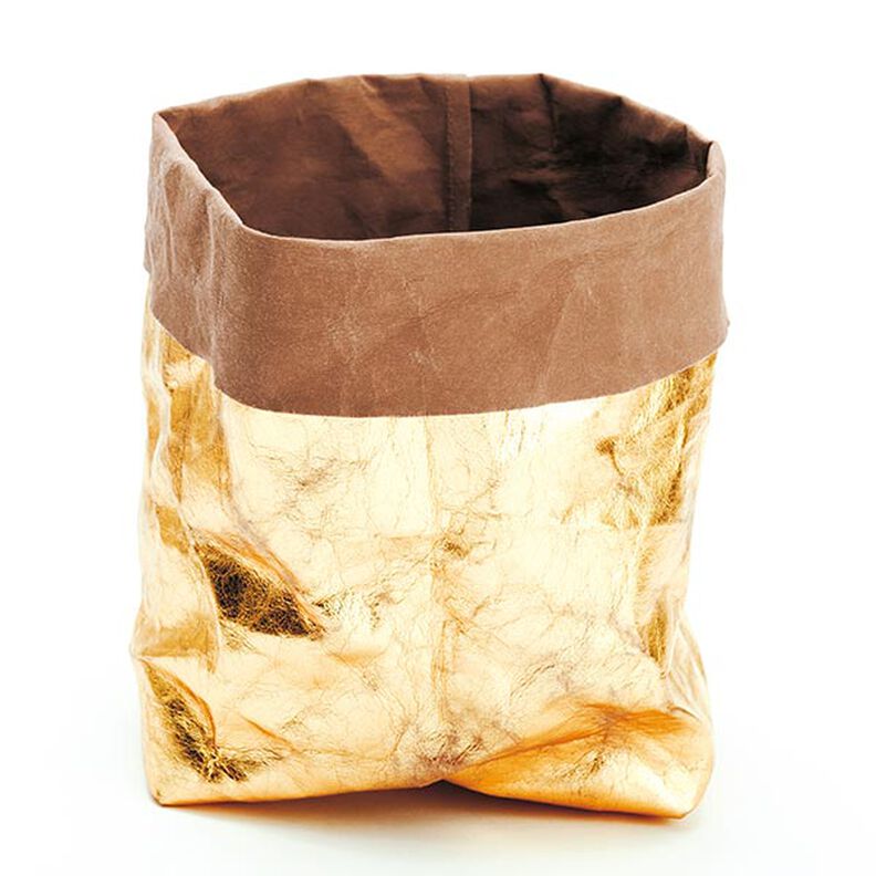 Washable Paper [48x100 cm] | RICO DESIGN - zlatá kovový,  image number 3