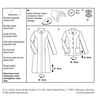 Kabát | bunda, Burda 6461 | 34 - 46,  thumbnail number 5