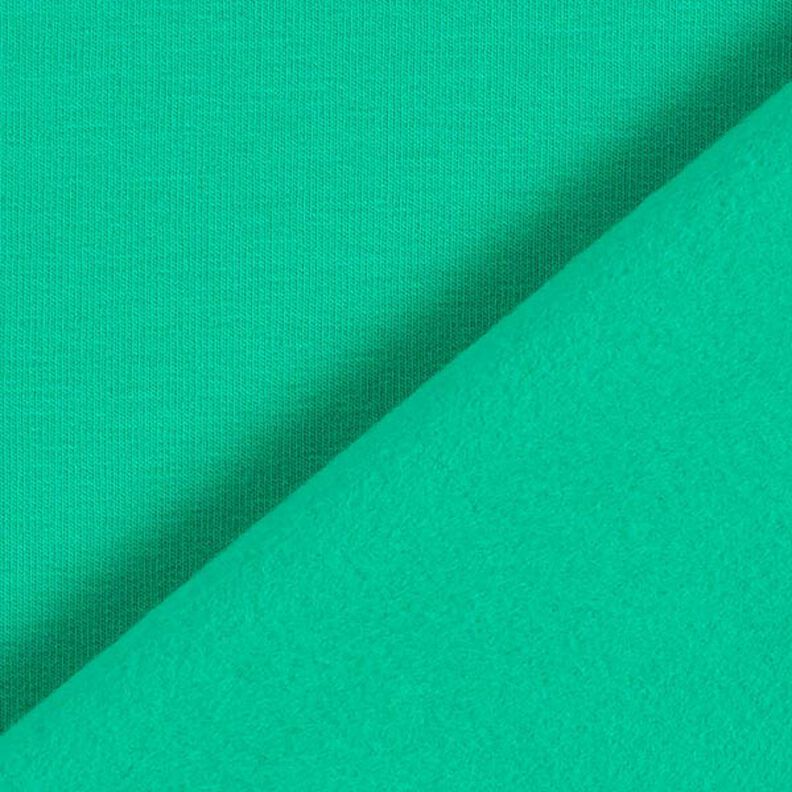 Lehká bavlněná teplákovina jednobarevná – zelená,  image number 5