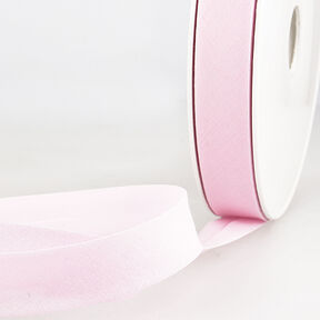 Šikmý proužek Polycotton [20 mm] – světle růžová, 