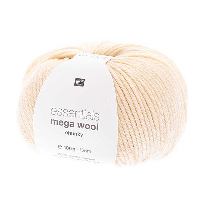 Essentials Mega Wool chunky | Rico Design – písková,  image number 1