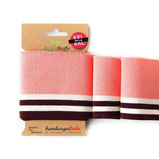 GOTS Bio náplety CUFF ME COLLEGE [140 cm | 7,5 cm] | Albstoffe | Hamburger Liebe, 