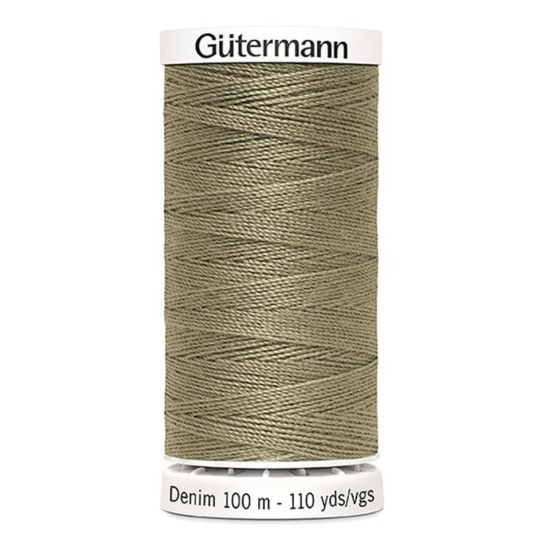 Džínová nit [2725] | 100 m  | Gütermann – khaki,  image number 1