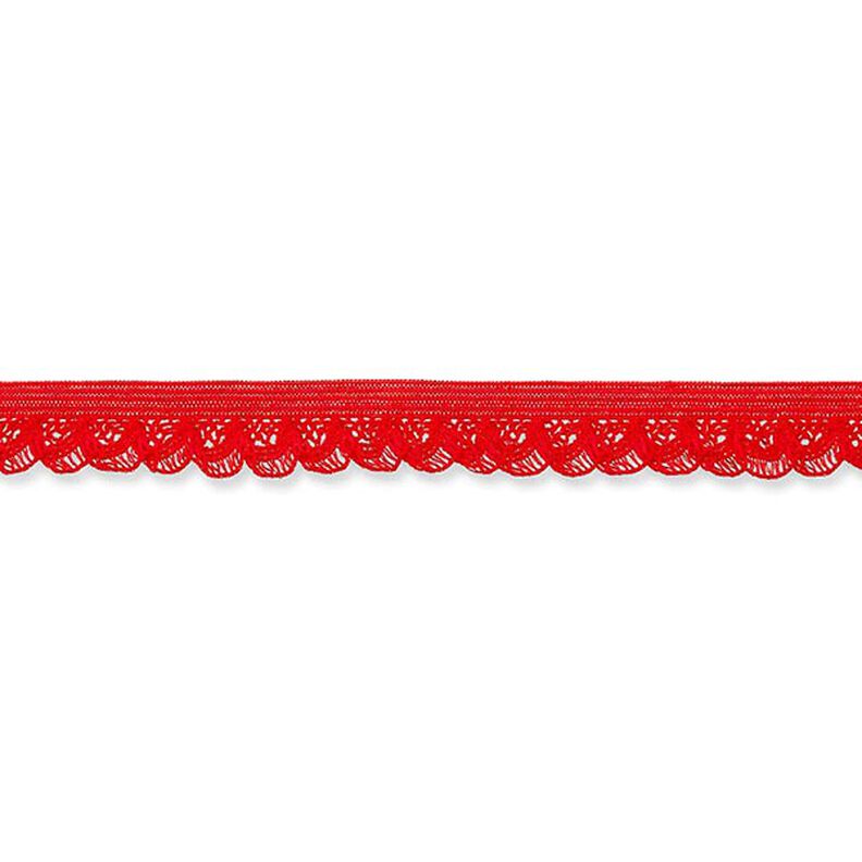 Elastický volán [15 mm] – červená,  image number 2