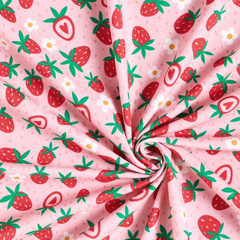 Bavlněný žerzej Sladké jahody | PETIT CITRON – růžová,  image number 3