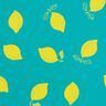 Látka na pláštěnky Citróny – máta peprná/citrónově žlutá,  thumbnail number 1