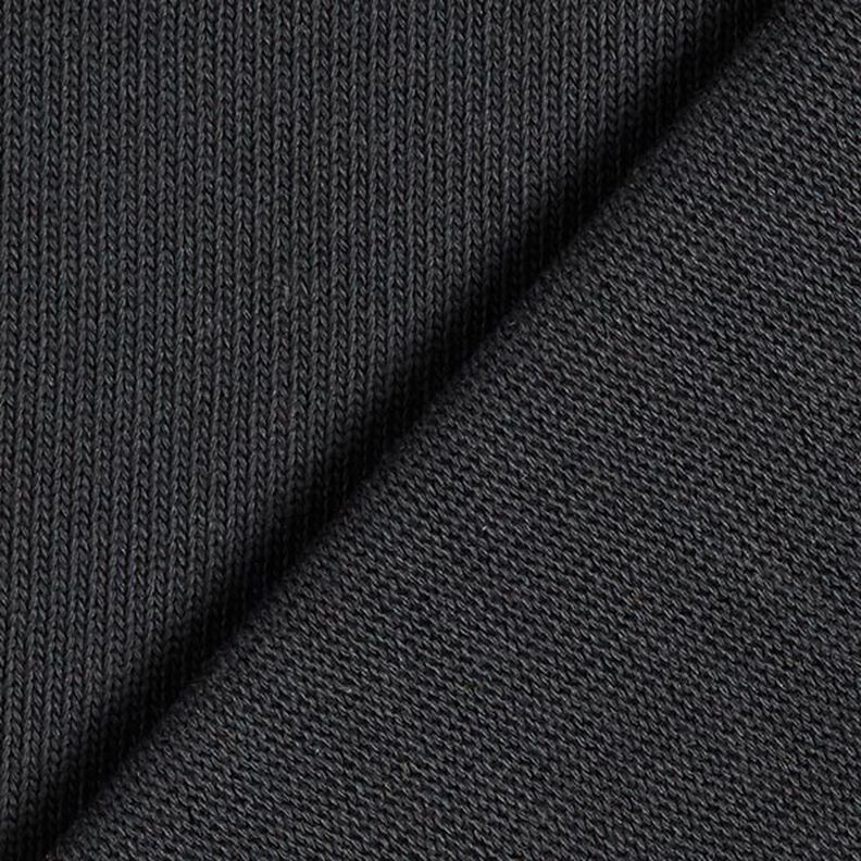 Bavlněná pletenina – černá,  image number 3