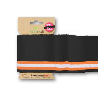 GOTS Náplety CUFF ME POLO [140 cm | 7,5 cm]  | Albstoffe | Hamburger Liebe, 