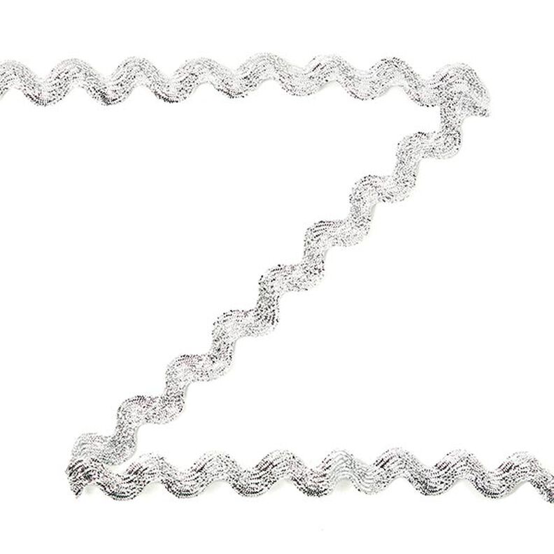 Hadovka lurexová [12 mm] - stříbrná,  image number 1