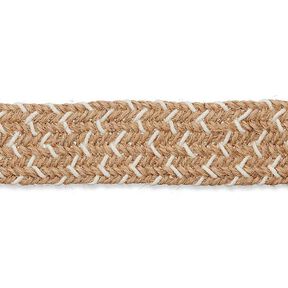 Popruh na tašku [ Šířka: 30 mm ] – přírodni/vlněná bílá, 