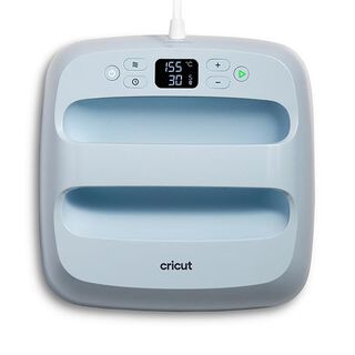Cricut EasyPress 3 (23x23cm) – světle modra/černá, 