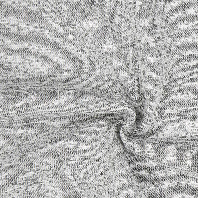 Pletený flís – světle šedá,  image number 1