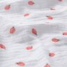 Mušelín / dvojitá mačkaná tkanina Beruška digitální potisk | Poppy Fabrics – bílá,  thumbnail number 2
