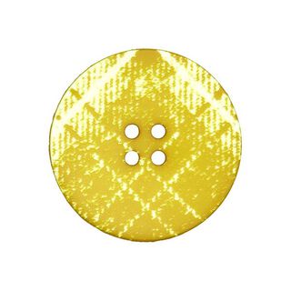 Knoflík na kabáty Skotská kostka – olivová, 